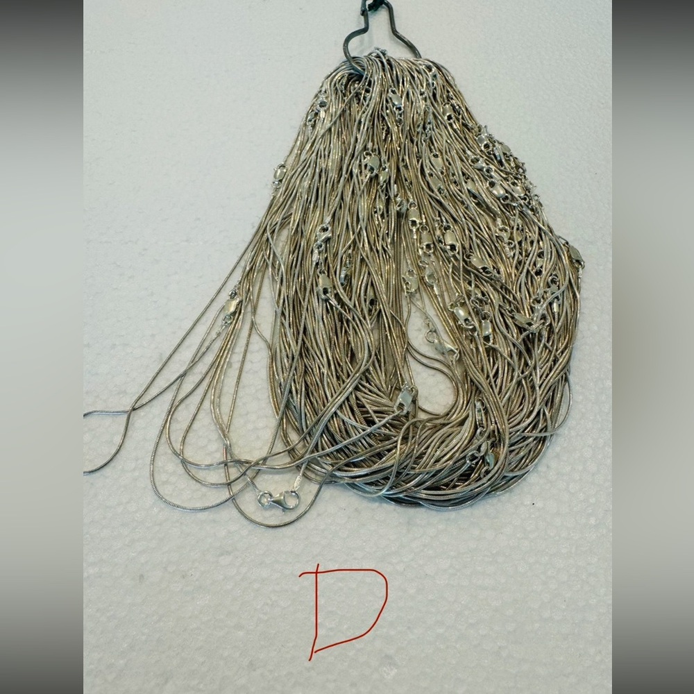 Sterling silver Italian Chain, Guaranteed Solid sterling silver 925